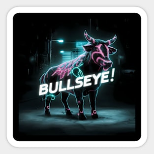 Bullseye!, Ox Graffiti Design Sticker